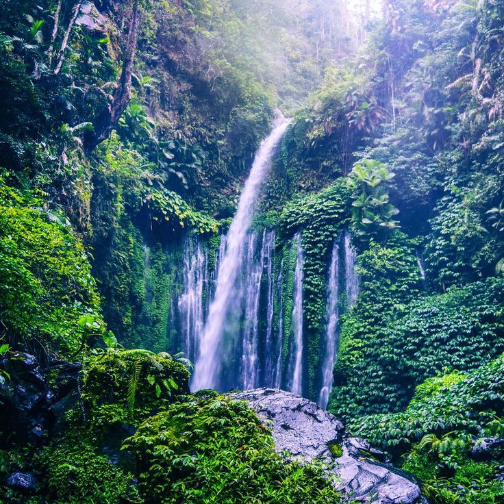 sendang gile waterfall